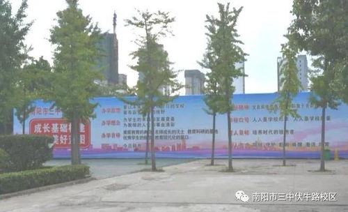 宛城區新任教體局長,到這所學校視察開學工作