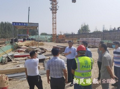 上海援疆前方指揮部調(diào)研莎車縣重點援疆項目 看望慰問上海市2021年中期輪換援疆教師醫(yī)生